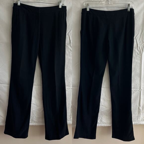 Alexander McQueen black straight low rise pants, size IT 38/US XS, classic. - Picture 1 of 9
